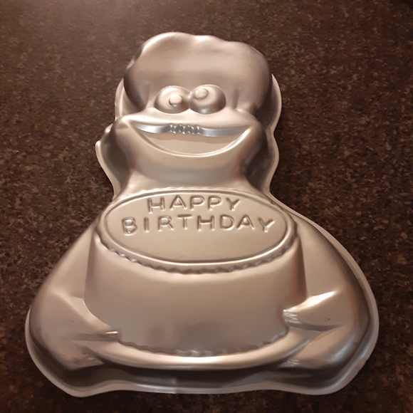 Vintage 1982 Wilton Sesame Street Cookie Monster Cake Pan - Picture 10 of 16
